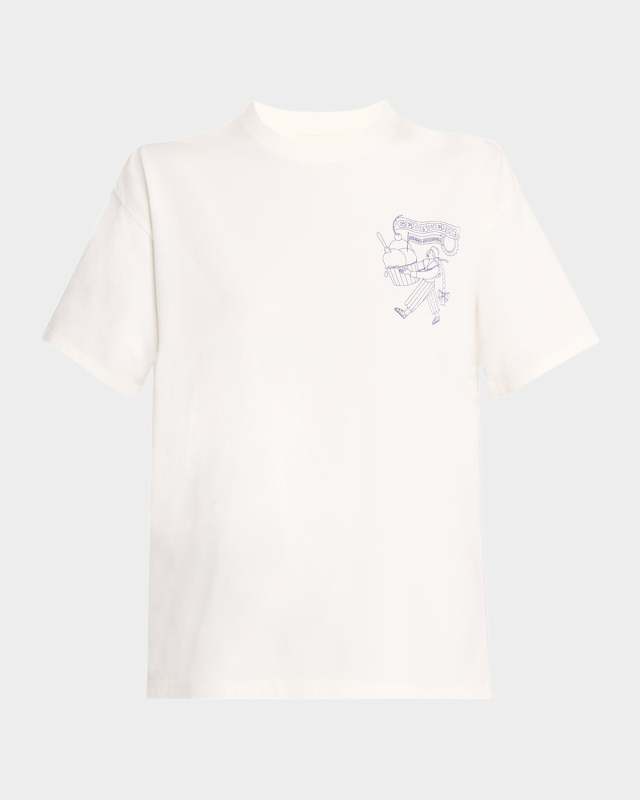 Gelati Girl Crewneck Boyfriend Tee